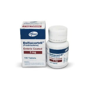 Deltacortril EC Tablets 5mg 100's
